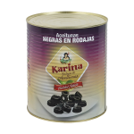 Trái Ô liu đen xắt lát hiệu Karina 3.1kg