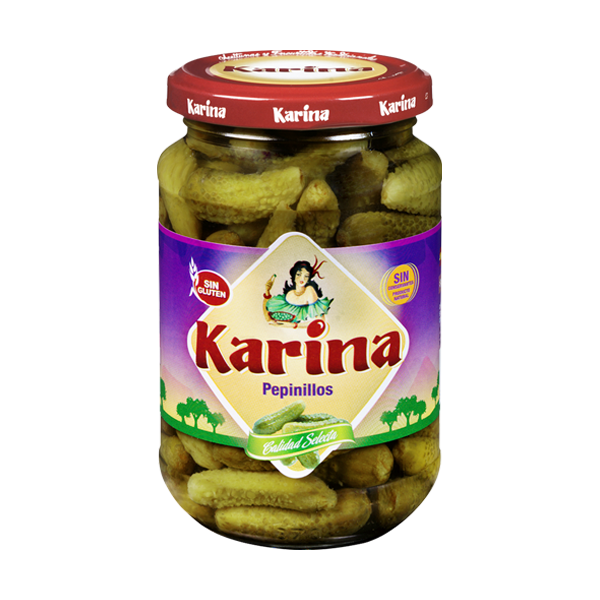 Dưa bao tử ngâm 360gr Dưa bao tử ngâm hiệu Karina 360gr - Ảnh 1
