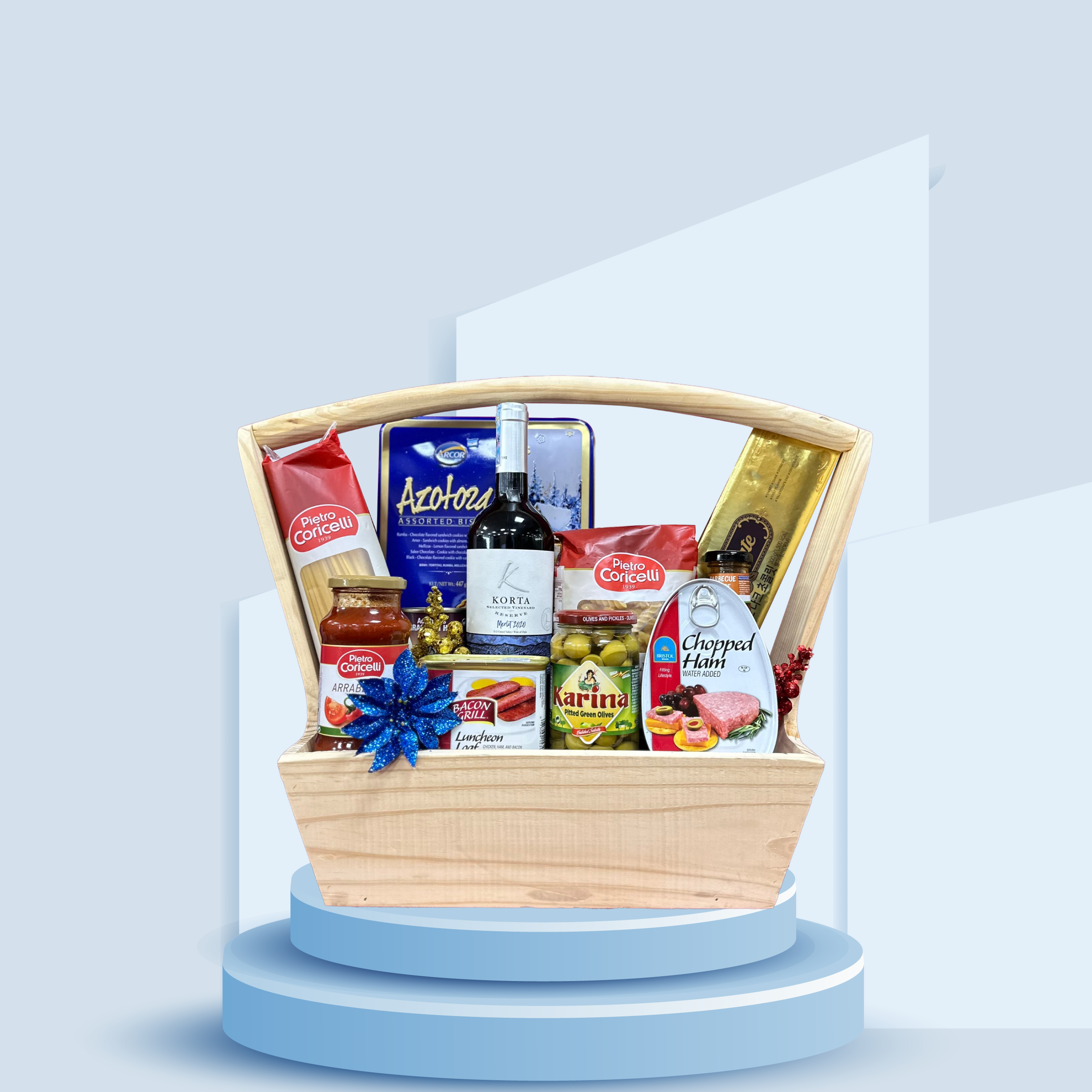 Premium-14 Set Quà Nhập Khẩu Cao Cấp Có Rượu Vang | Premium Gift Set 07 - Ảnh 1