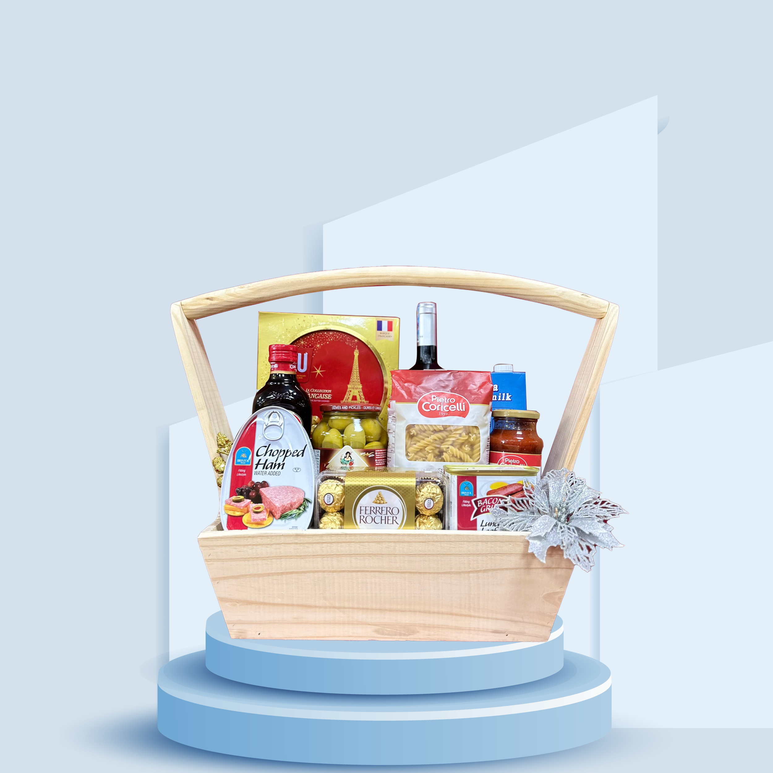 Premium-15 Set Quà Nhập Khẩu Cao Cấp Có Rượu Vang | Premium Gift Set 08 - Ảnh 1